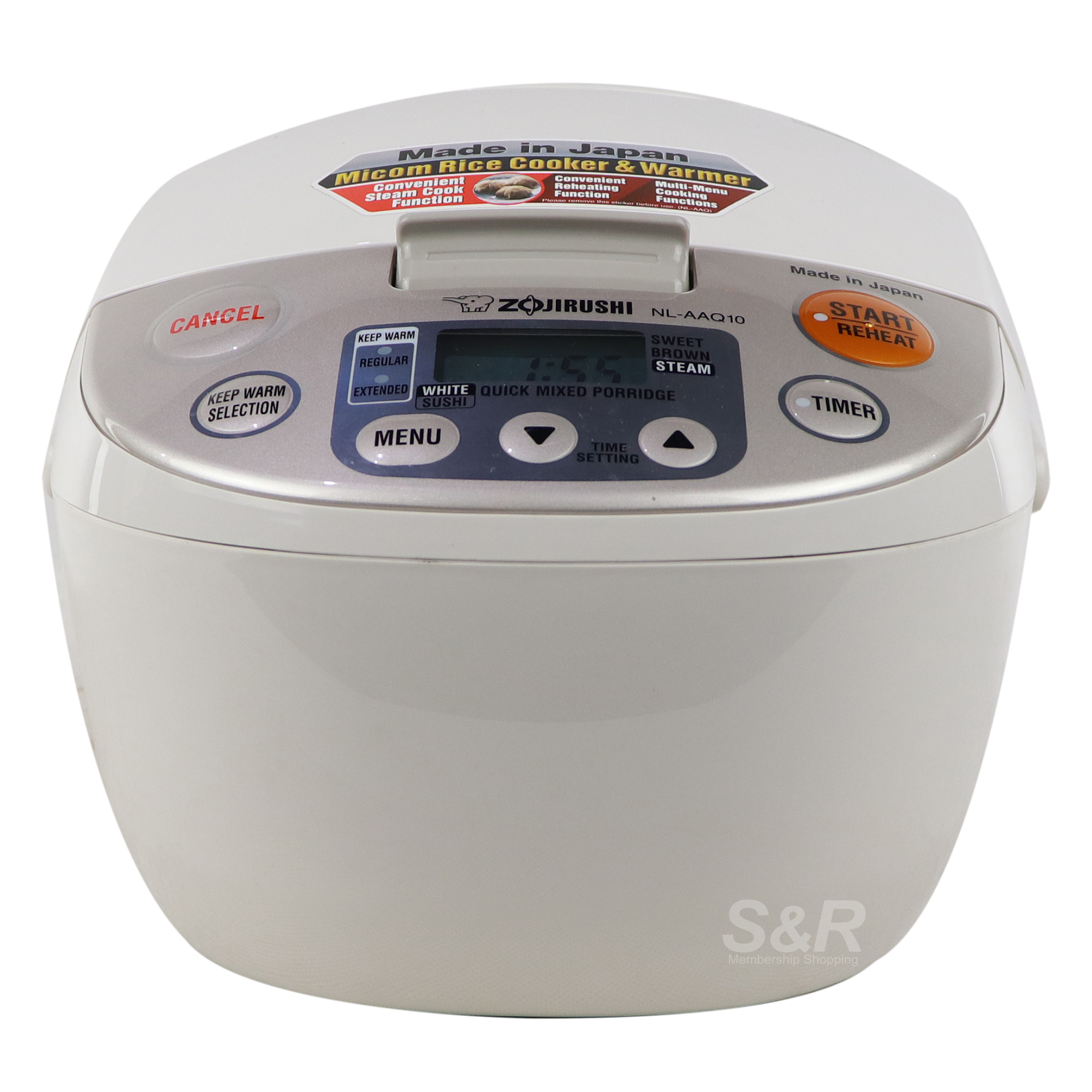 Zojirushi Rice Cooker and Warmer 5.5-cup capacity NL-AAQ10 Zojirushi Rice Cooker and Warmer 5.5-cup capacity NL-AAQ10